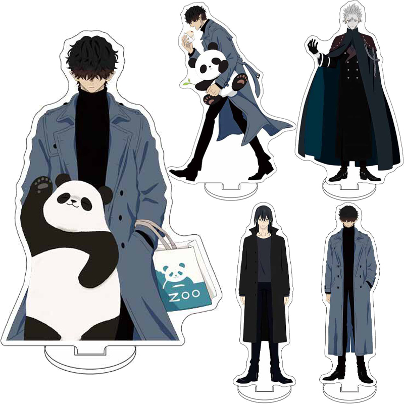 Men Accessories For Gift - 16CMアニメ ‌ 休日の悪役ラグナ ‌ フィギュアミスター 悪役レッドヒーローシルバーレンジャーアクリルスタンドコスオーナメントギフト