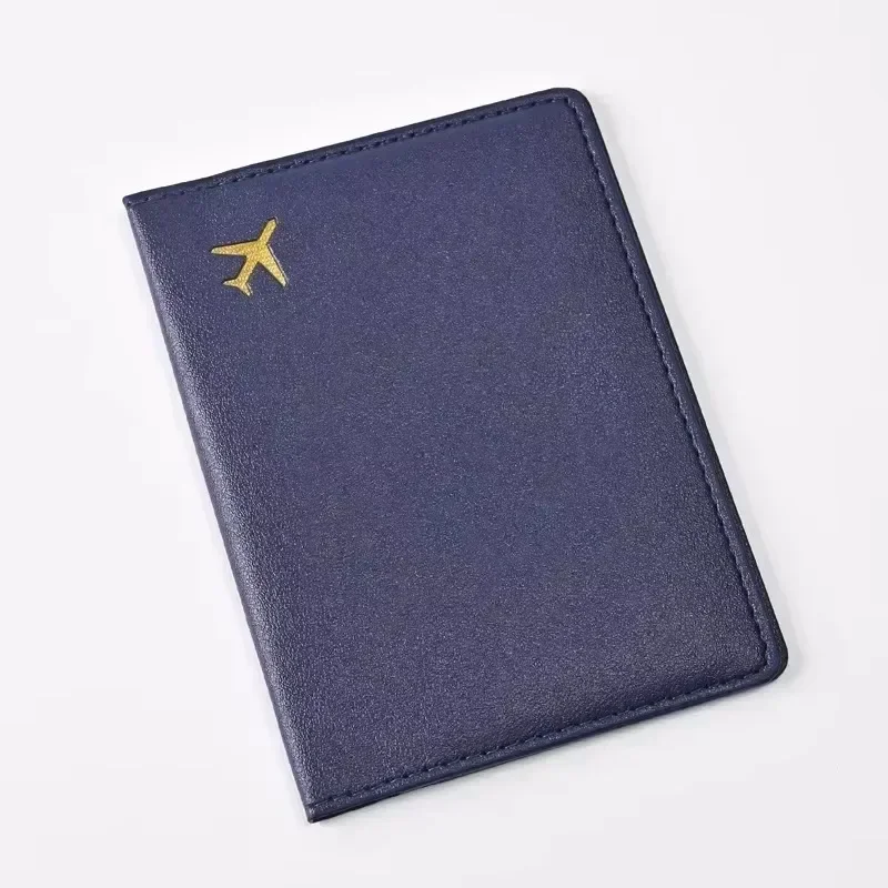 Men'S Accessories Case - 女性男性カードパスポートカバーケース飛行機チケットクリップパスポートトラベルウォレットPUレザーIDホルダーパスポートホルダー財布カバー