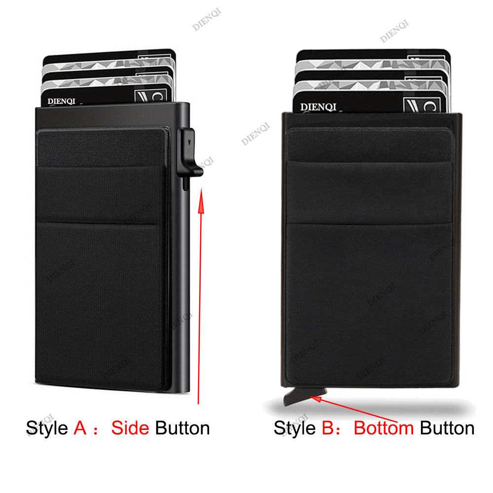 Rfidクレジットカードホルダー男性用薄いスリムミニミニミニ - Card Case Minimalist のレビューと価格