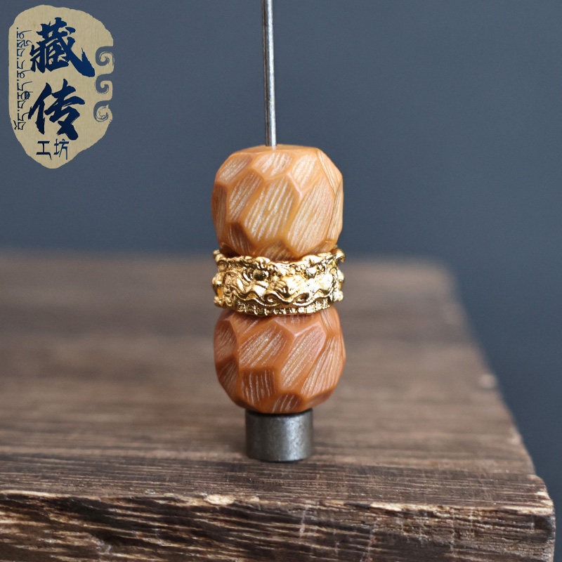チベット風ガルーダリングスペーサービーズ、DIYブレスレット - Bracelet Beaded Men のレビューと価格