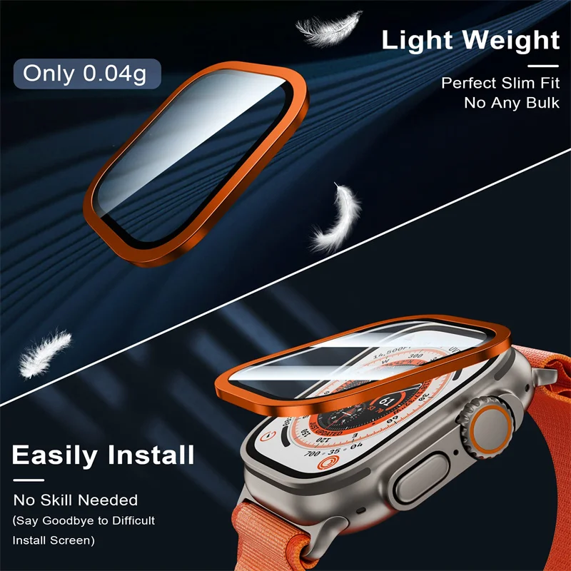 Apple Watch Ultra 用強化ガラス 49mm  - Men'S Accessories Case のレビューと価格