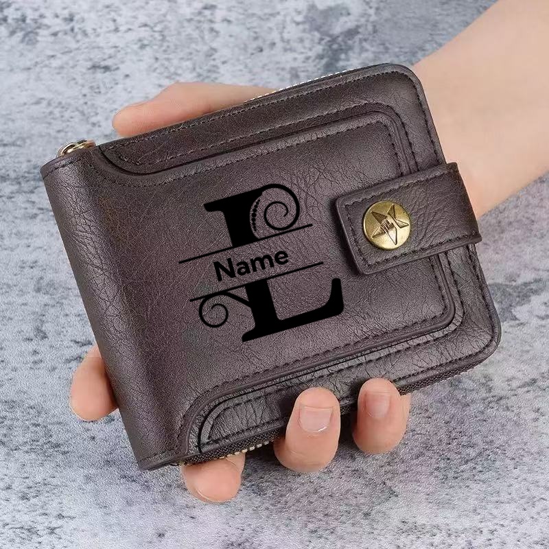 メンズカスタムウォレット - パーソナライズされた人工皮革メ - Card Case Minimalist のレビューと価格