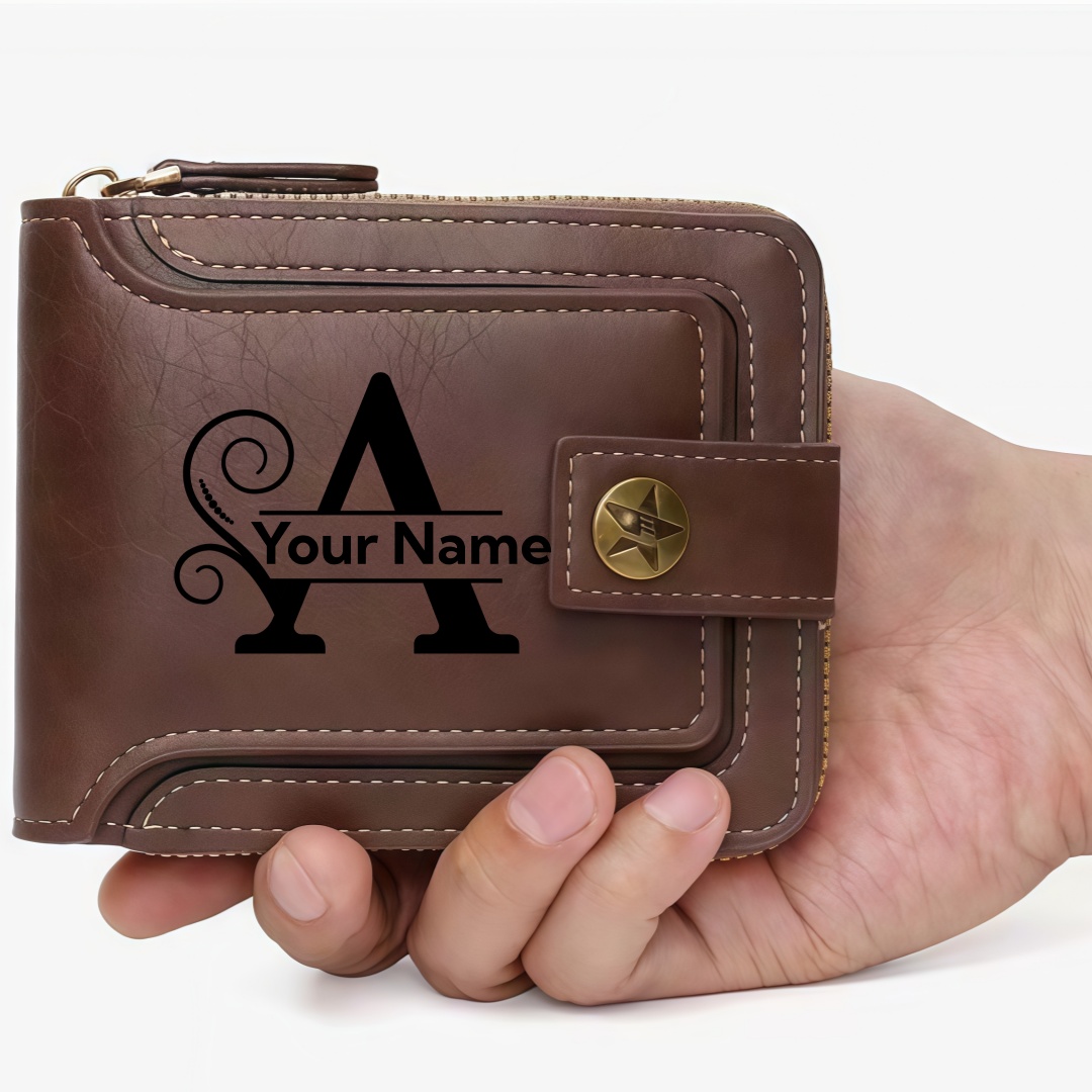 メンズカスタムウォレット - パーソナライズされた人工皮革メ - Card Case Minimalist のレビューと価格