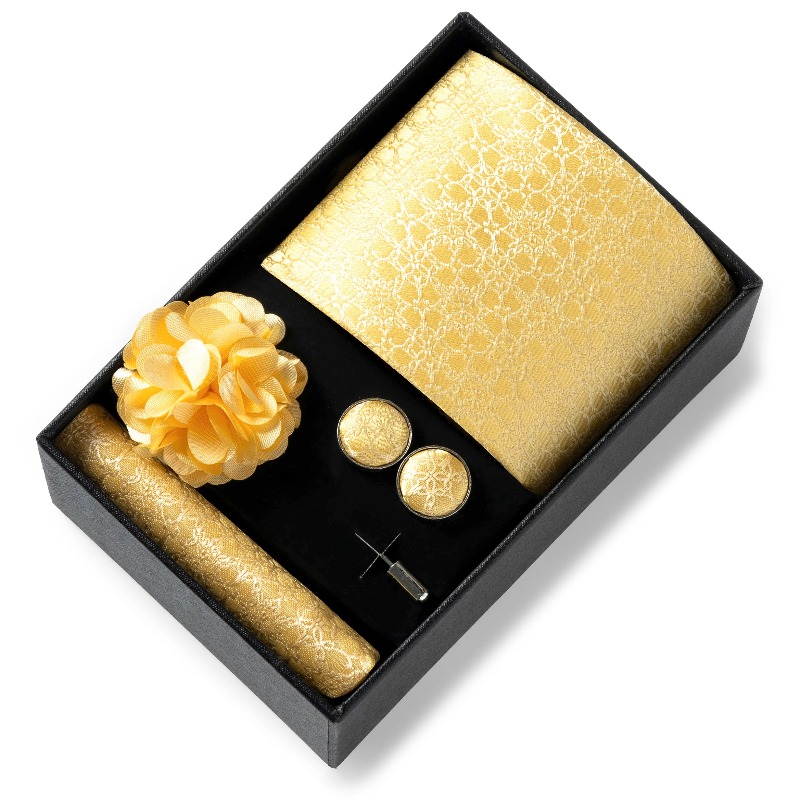 高級でおしゃれなメンズネクタイギフトボックスには、ネクタイ、 - Cufflink Box Set のレビューと価格