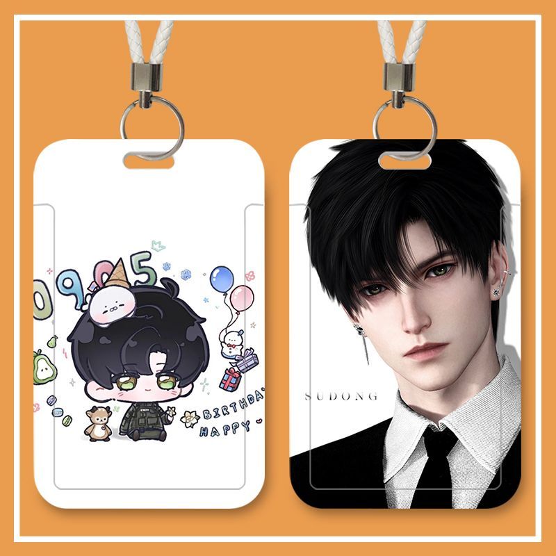 アニメ「ラブ＆ディープスペース」のIDカードホルダー、ネック - Men'S Accessories Case のレビューと価格