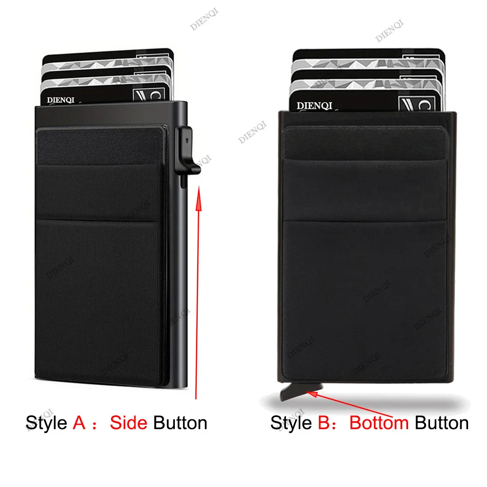 ポップアップRFIDカードホルダー,薄いミニマリストウォレッ - Card Case Minimalist のレビューと価格