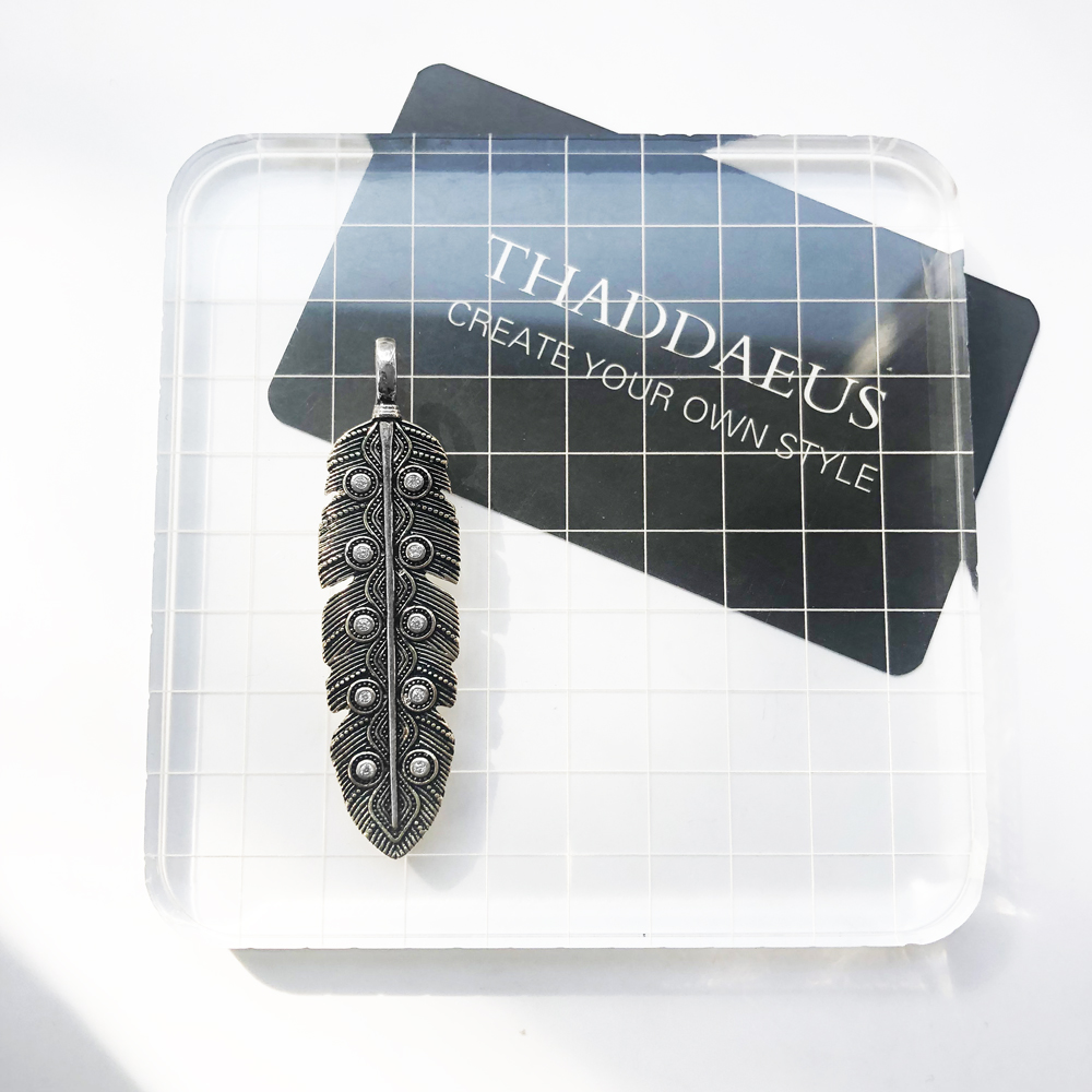 ペンダントEagleフェザー、ブランドファッション925スタ - Men'S Accessories Jewelry Brands のレビューと価格