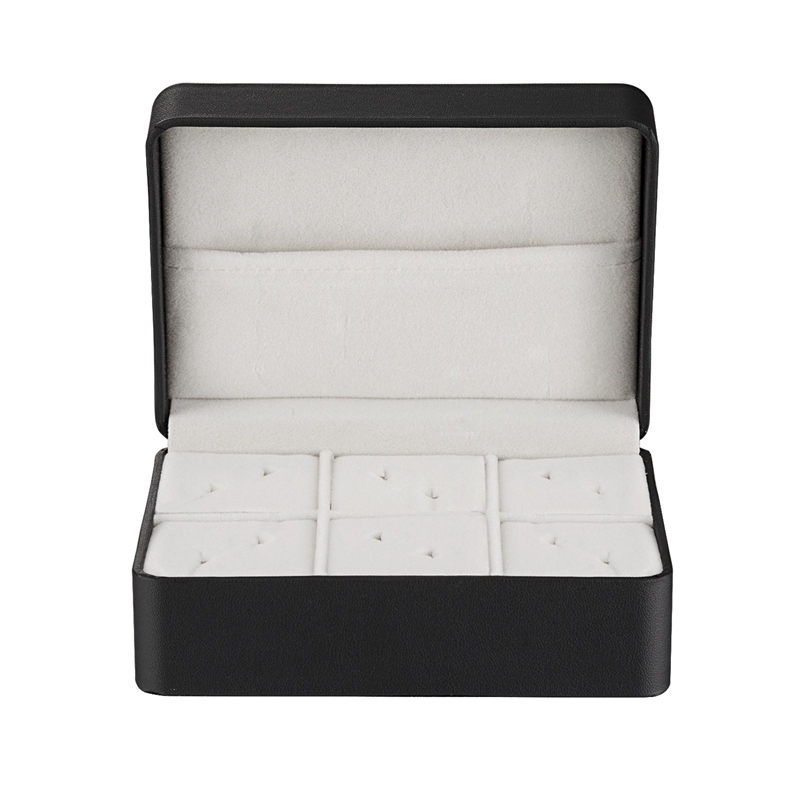 ポータブルジュエリーボックス 高級6点レザーギフトボックスセ - Cufflink Box Set のレビューと価格