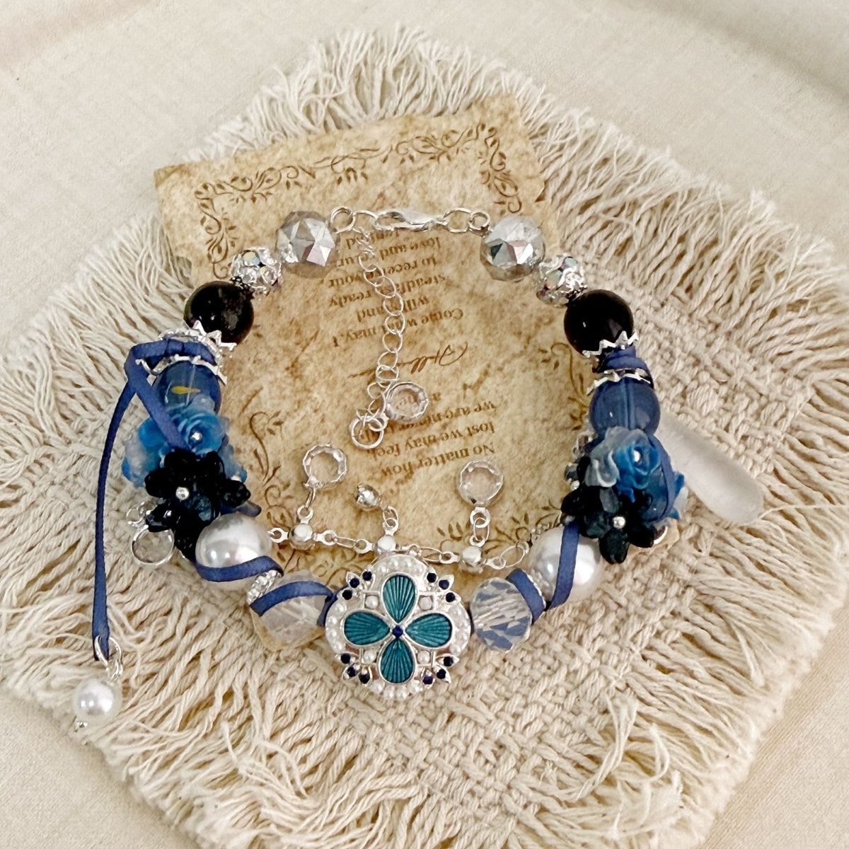 女性用ビーズブレスレット ゲームアニメ「夜の王」 ドレスアッ - Bracelet Beaded Men のレビューと価格