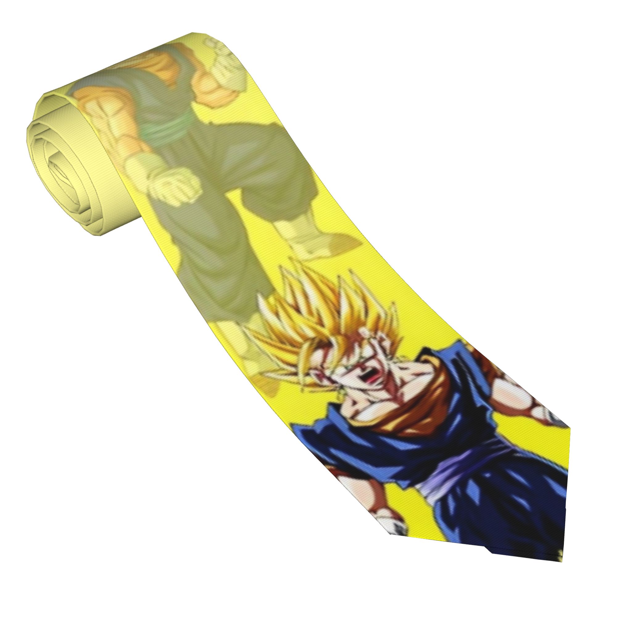 DBZ Z キャラクターパターンネクタイ ユニセックス 8c - Men Accessories For Wedding のレビューと価格