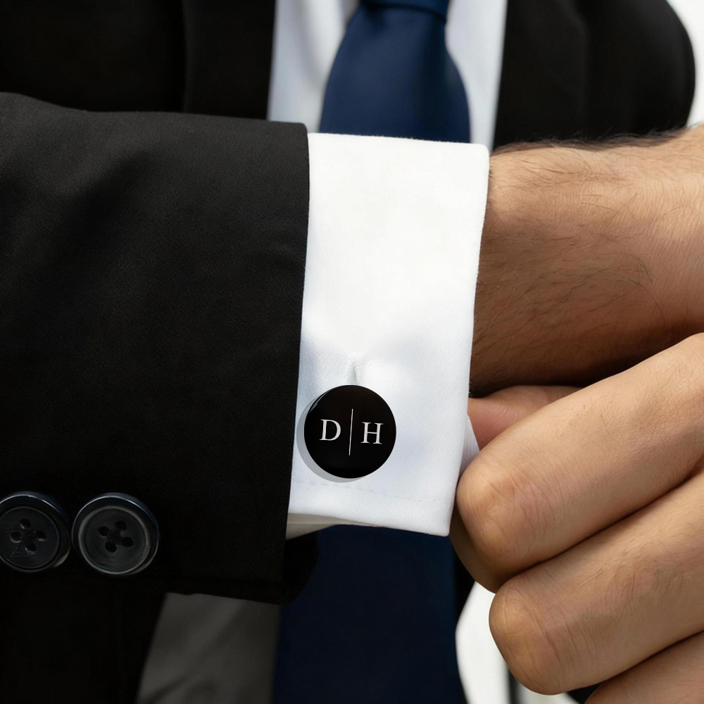 ゴールドカフスボタン用のパーソナライズされたウェディングカフ - Cufflink Box Set のレビューと価格