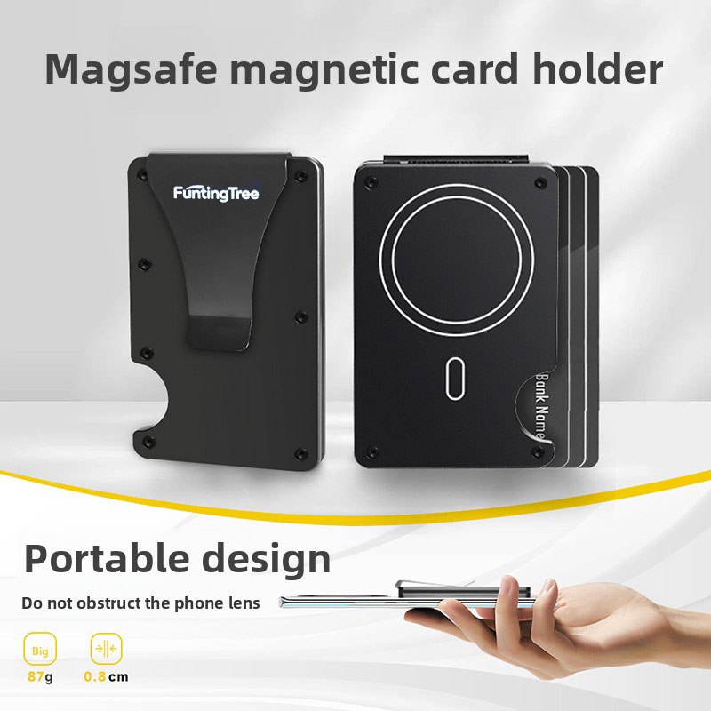 MagSafeウォレット対応、マネークリップ付きスリムウォレ - Card Case Minimalist のレビューと価格