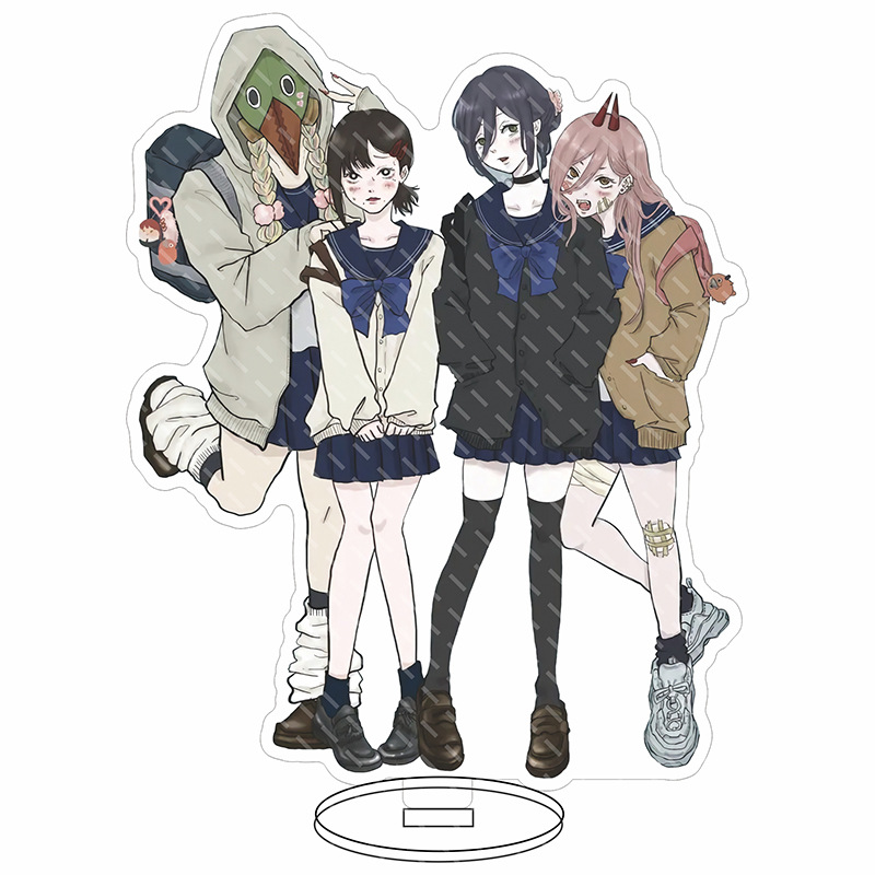 16 センチメートルアニメアクリルスタンドチェーンソーマンレ - Men Accessories For Gift のレビューと価格